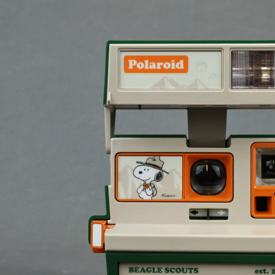 Refurbished Polaroid 600 Peanuts Beagle Scouts Instant Camera